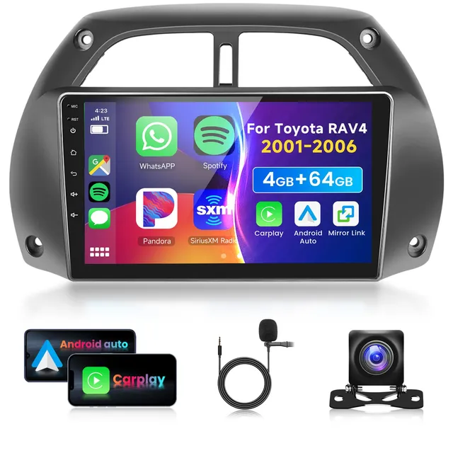 vechtel-autoradio-rav4-9-android-13-4-64g-dsp-gps image 1