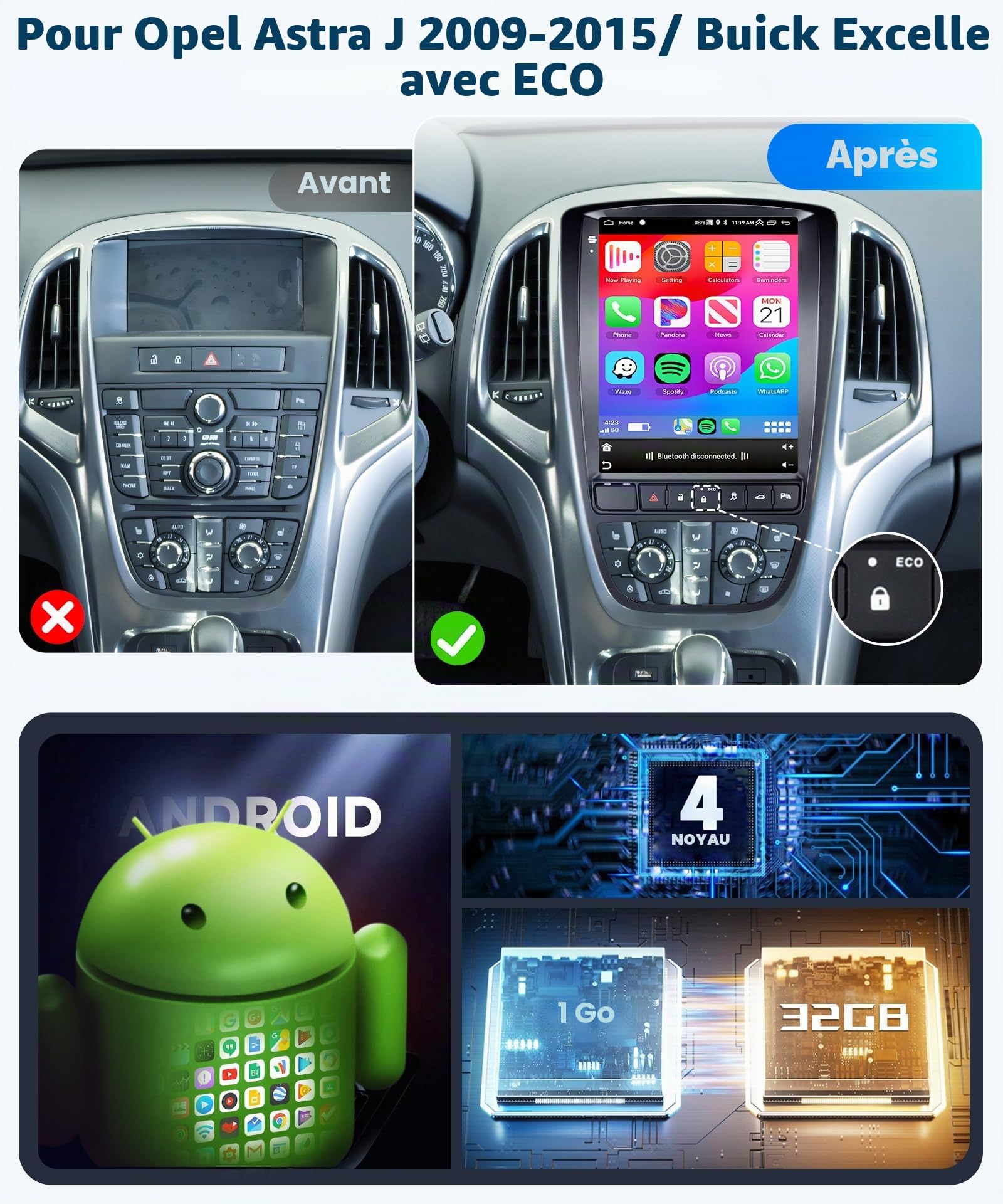vechtel-astra-j-eco-autoradio-9-7-1g-32g-hifi-carplay image 2