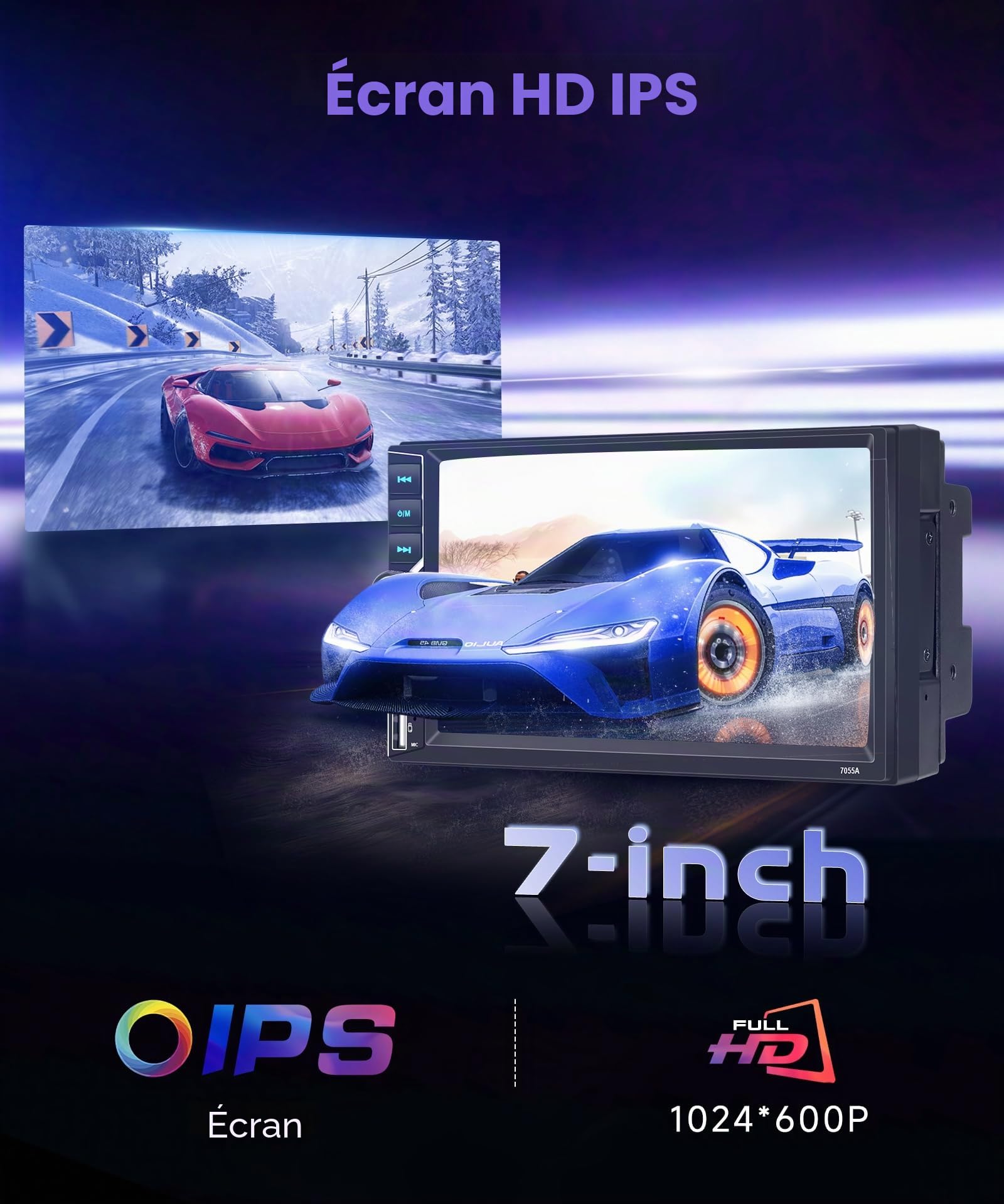 vechtel-autoradio-2-din-android-15-7-pouces-carplay-4-64-go image 4