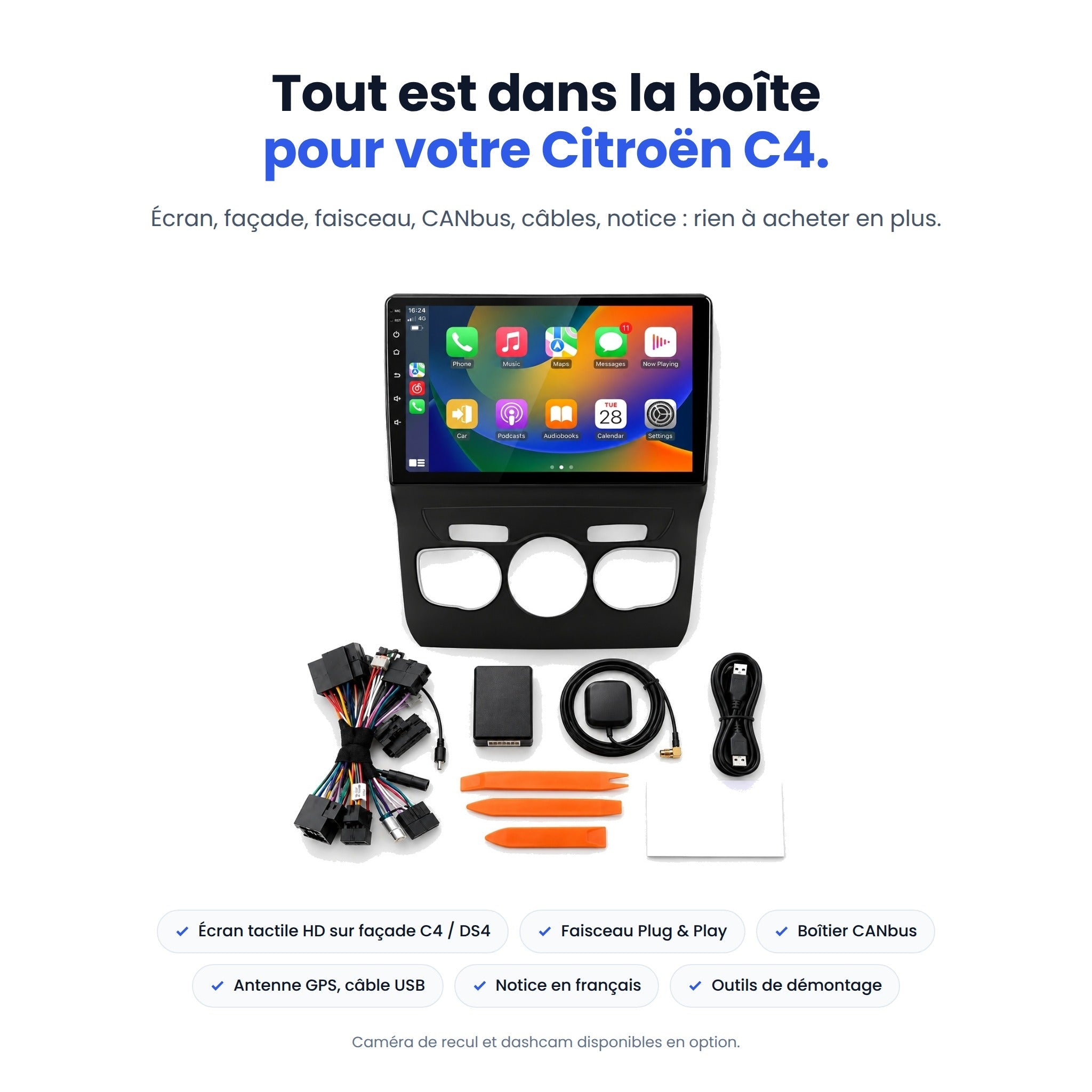 my-carpplay-citro-n-c4-ds4-autoradio-carplay-pack-optimal image 7
