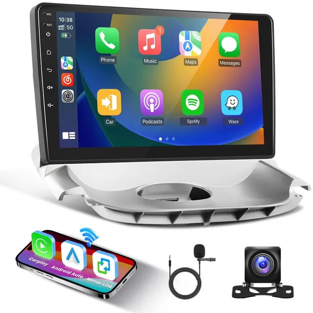 podofo-android-car-radio-autoradio-9-pouces-4-64-go-peugeot-206-c2 image 1