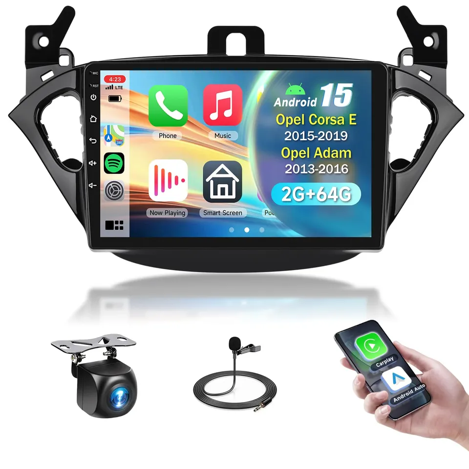 vechtel-corsa-adam-autoradio-9-android-15-carplay-2-64-go image 1