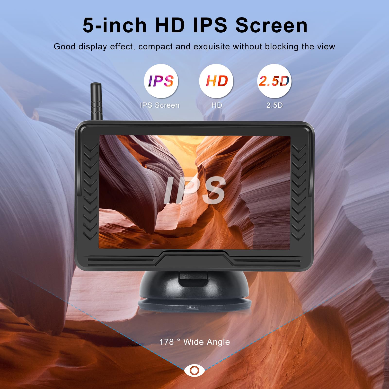 vechtel-cam-ra-de-recul-sans-fil-5-pouces-cran-ip69 image 3