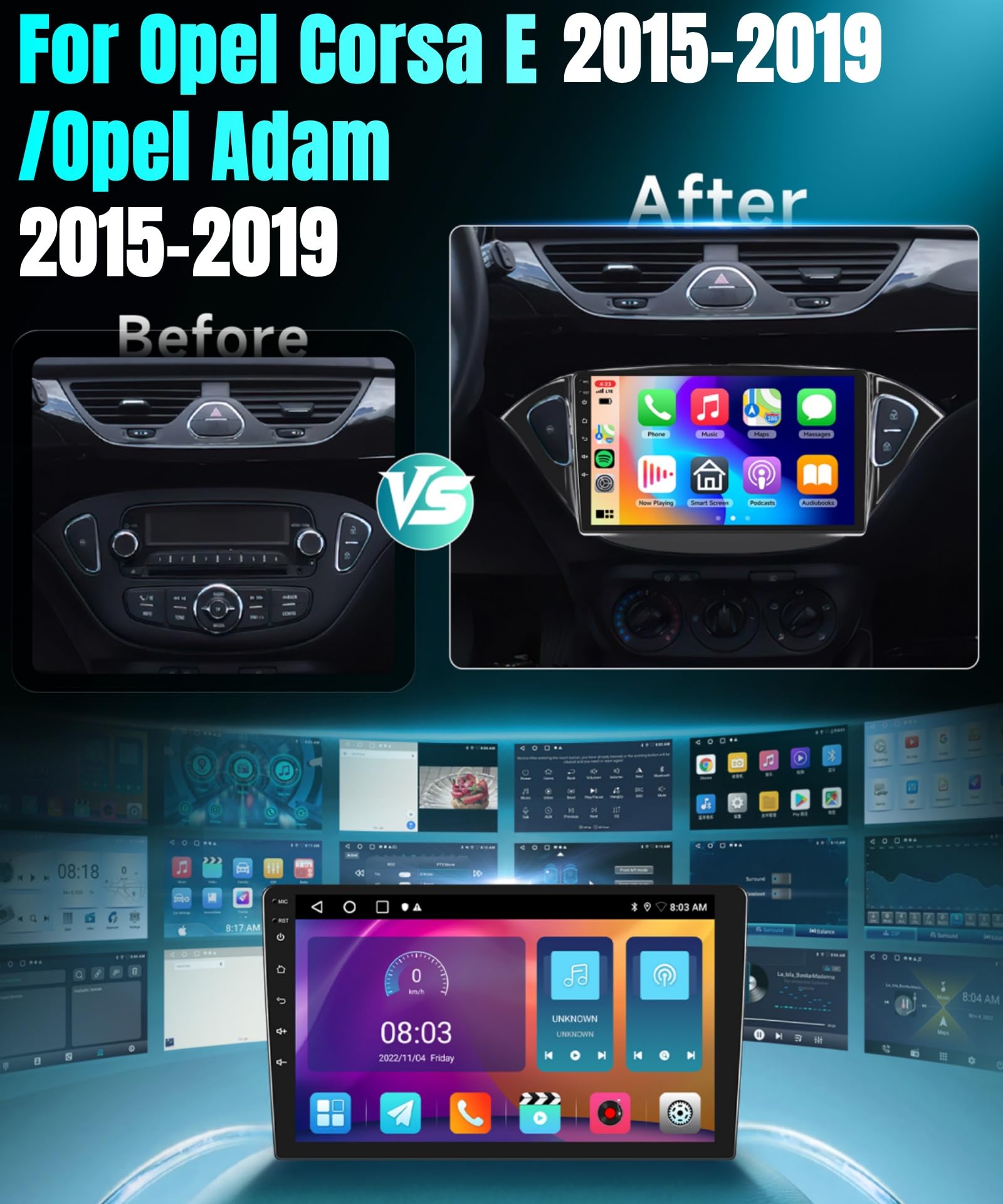 vechtel-corsa-adam-autoradio-9-android-15-carplay-2-64-go image 2