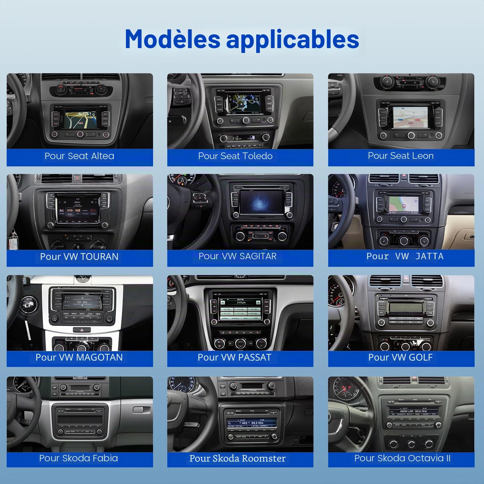 podofo-android-car-radio-autoradio-vw-7-4-64g-carplay image 2