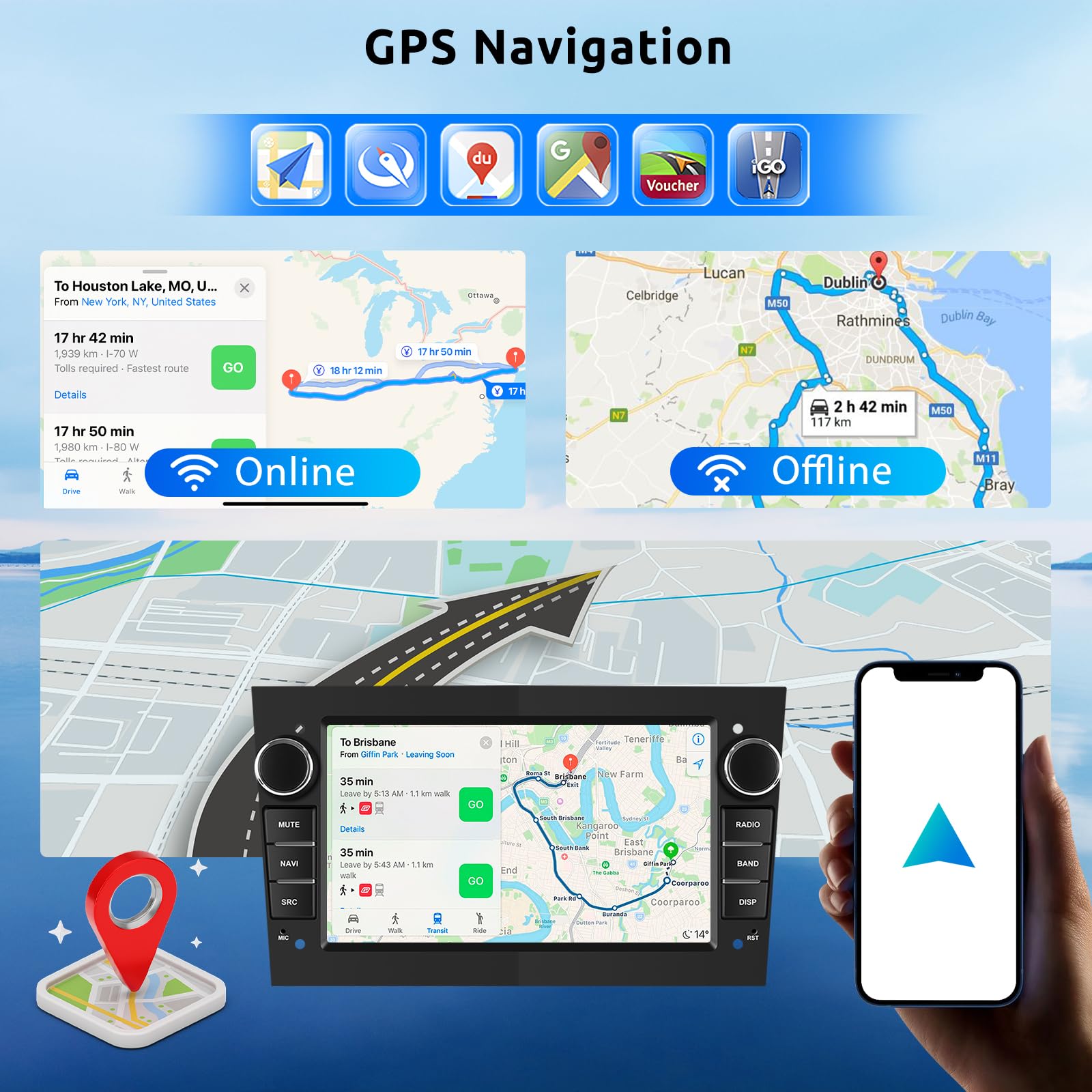 vechtel-autoradio-opel-corsa-meriva-zafira-7-pouces-android-2-64g image 5