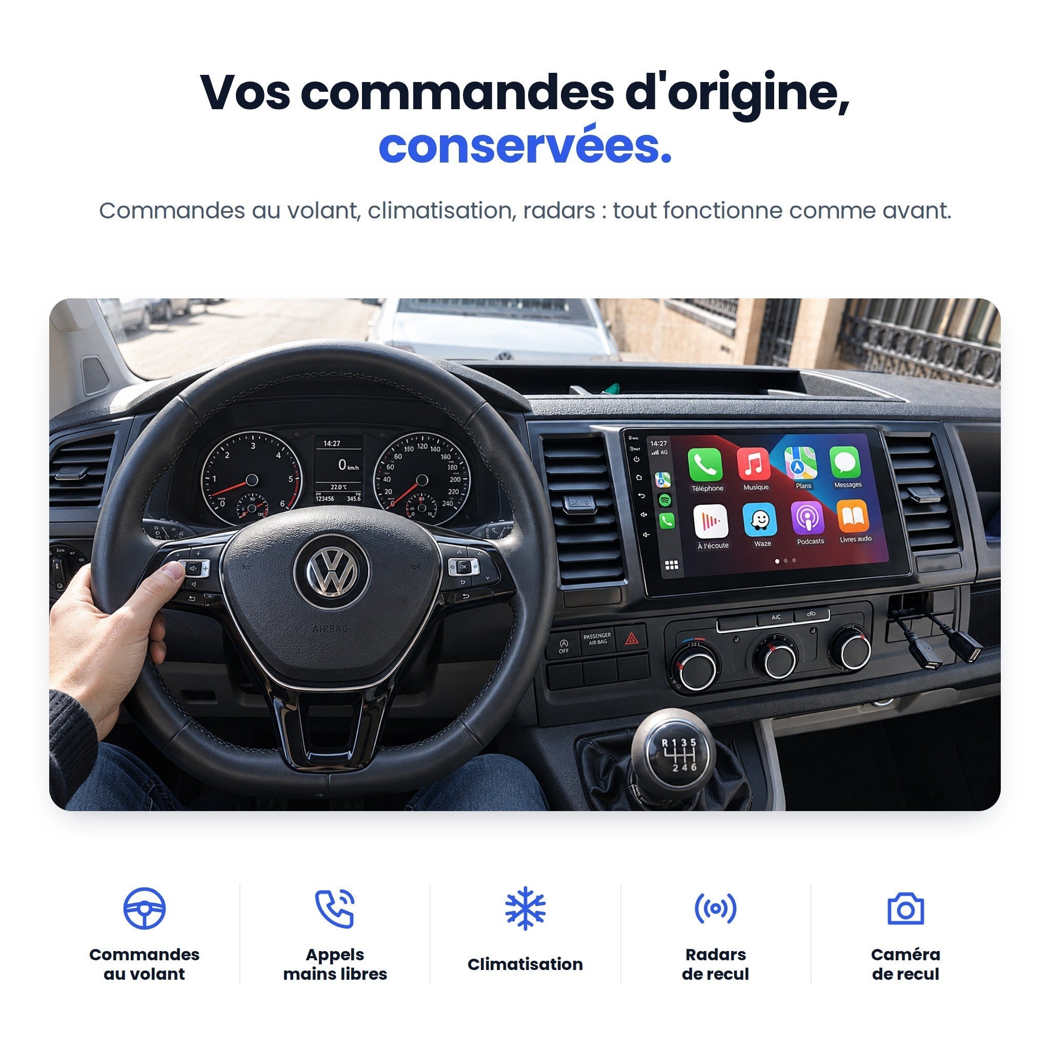 my-carpplay-transporter-t6-2015-2021-autoradio-carplay-optimal image 5