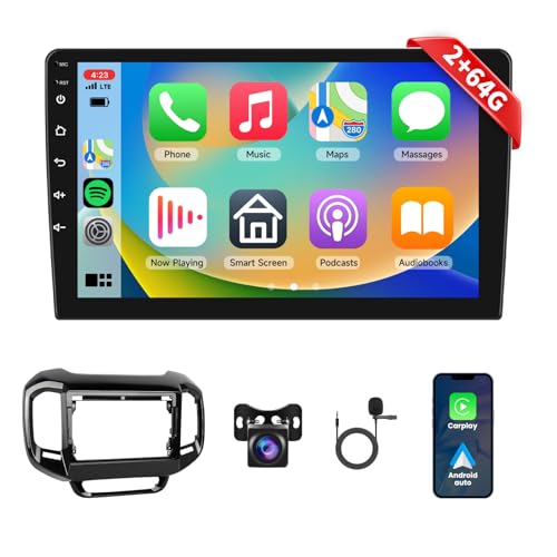 podofo-android-car-radio-2-din-autoradio-9-pouces-2-64g-carplay image 8
