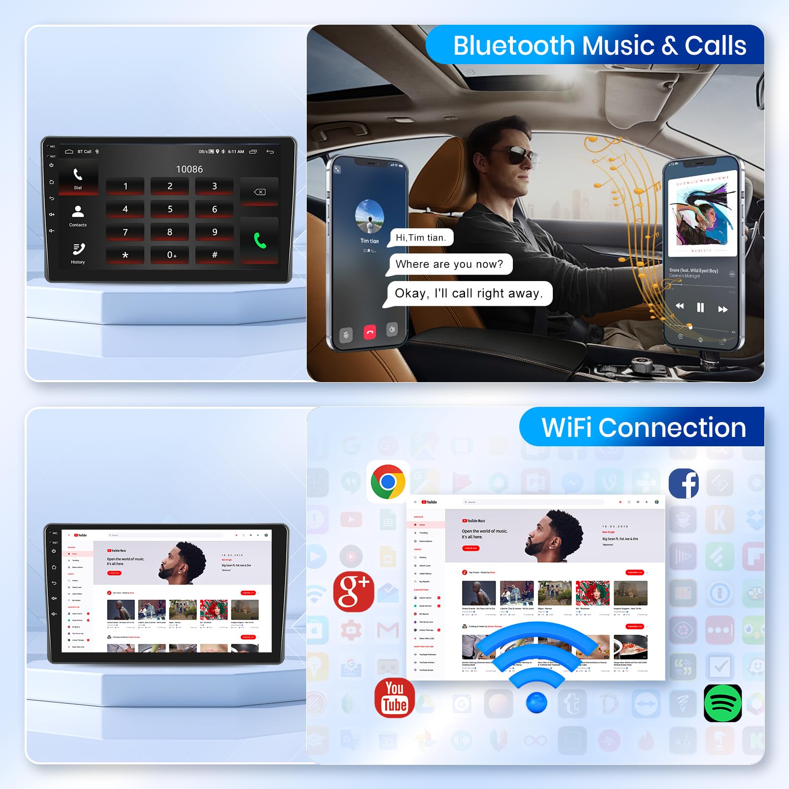 podofo-android-car-radio-autoradio-9-panda-mirror-link-cam-ra image 4