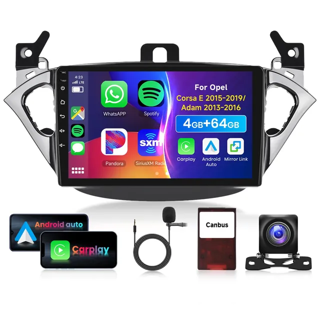 vechtel-autoradio-opel-corsa-e-adam-9-pouces-4g-64g-dsp image 1