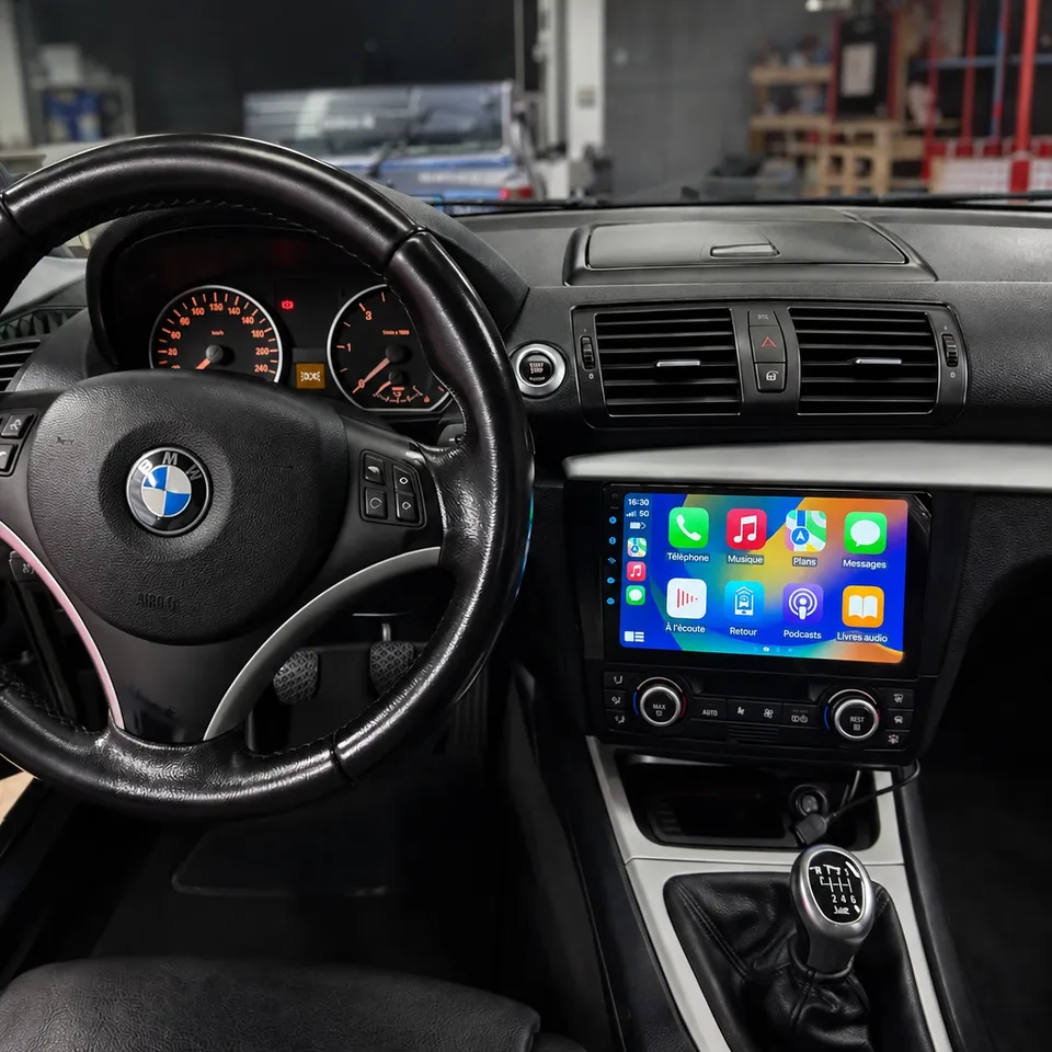 my-carpplay-autoradio-carplay-int-gr-bmw-s-rie-1-e87-pack-optimal image 1